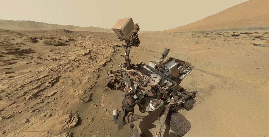 марсоход Curiosity изучает холмы-останцы
