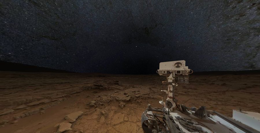 ночной Марс от Андрея Бодрова