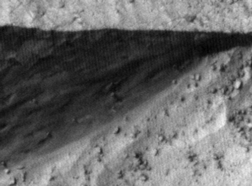 динамика марсианских склонов