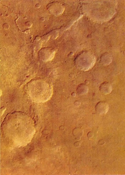 фото поверхности Марса с советского орбитального аппарата «Марс-5»
