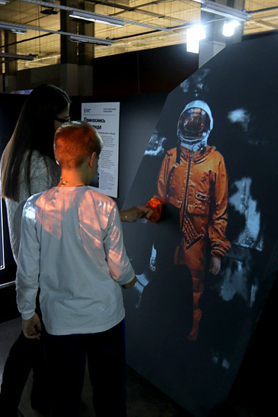 выставка Открытый космос в Саратове: Гагарин