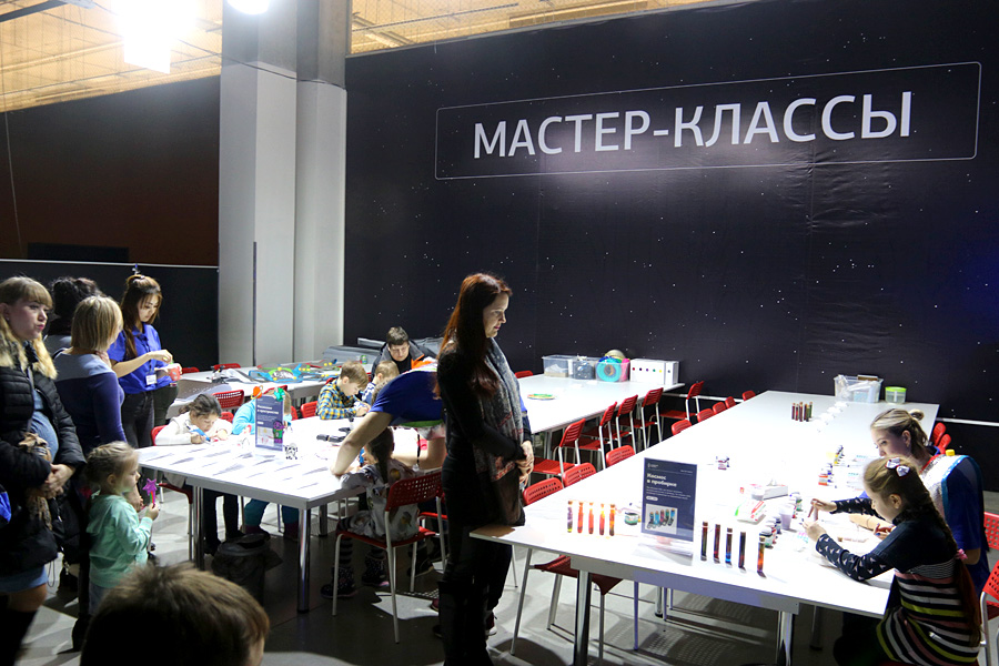 выставка Открытый космос в Саратове: мастер-классы