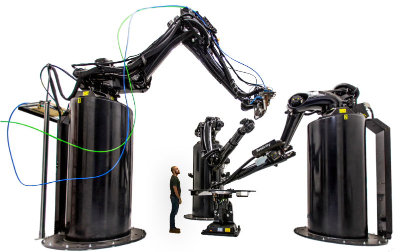 3D-принтер разработанный на базе роботов Kuka