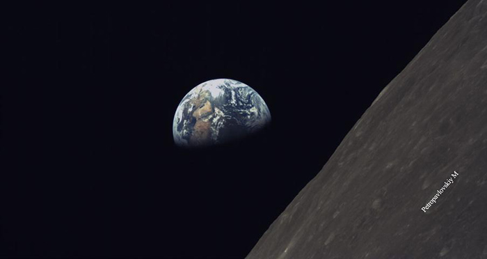 Земля с орбиты Луны