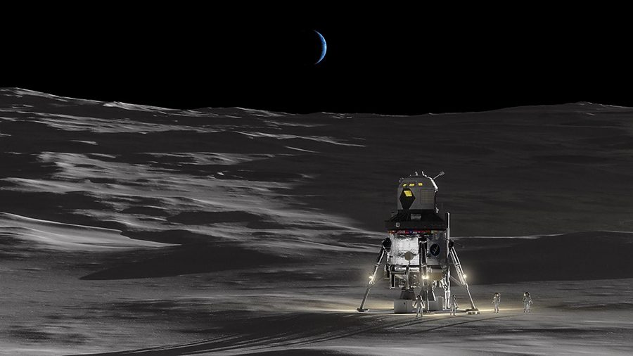Рендер будущего спускаемого аппарата для проекта Lunar Gateway