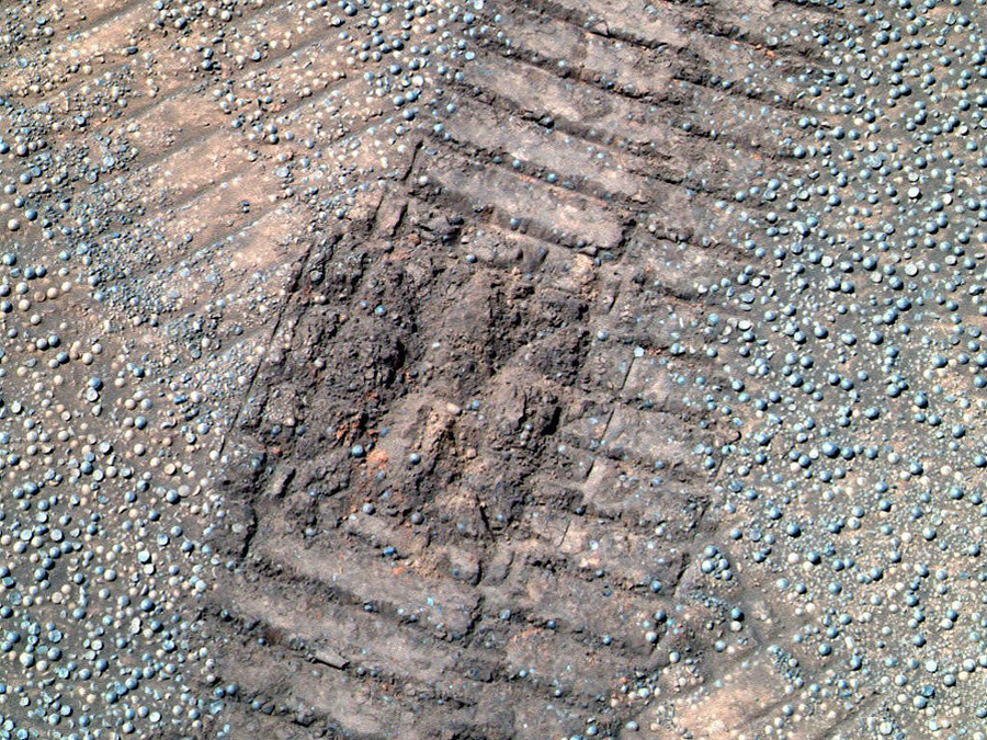 Гематит на Марсе