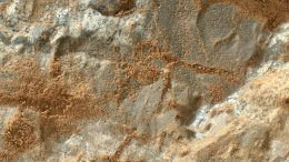 снимок поверхности Марса макрокамерой MAHLI марсохода Curiosity