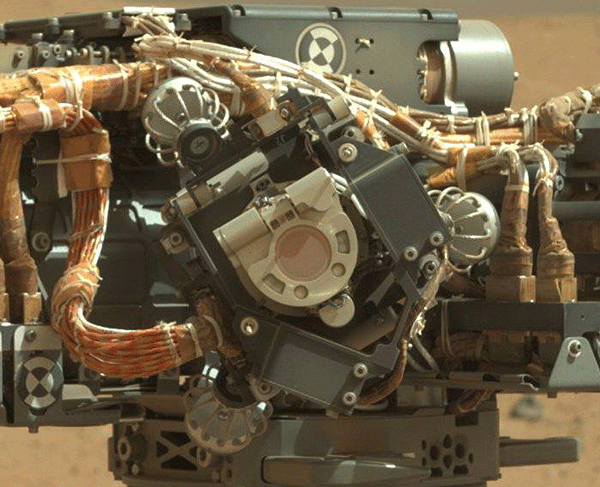 подсветка камеры MAHLI марсохода Curiosity