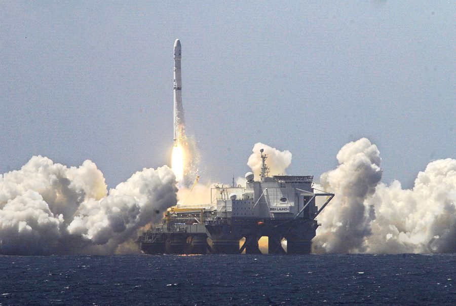 морской запуск ракетоносителя