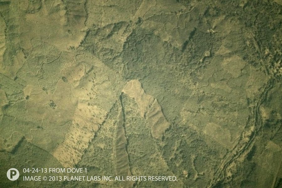 фото Земли из космоса со спутника Dove-1 компании Planet Labs