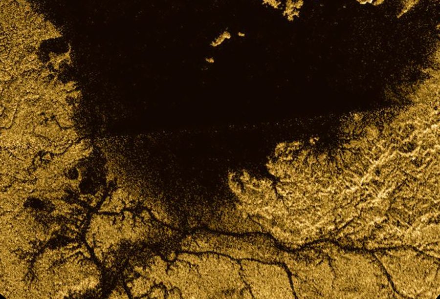 метановые реки на спутнике Сатурна Титане