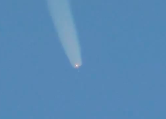 старт ракеты-носителя "Союз-ФГ" 11 октября 2018