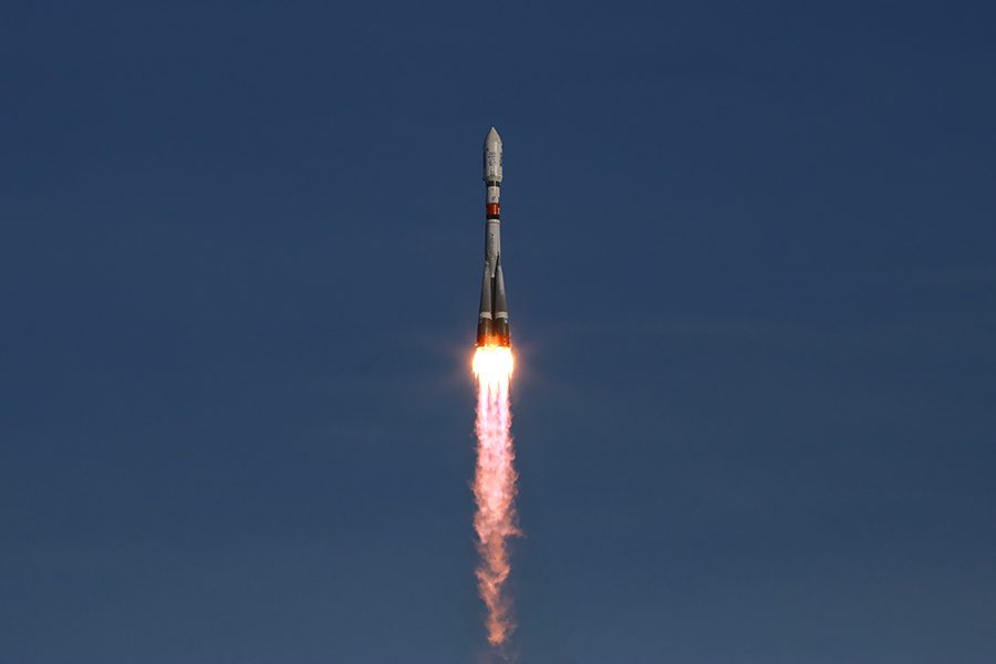 Полёт ракеты «Союз-2.1а» с космодрома Восточный
