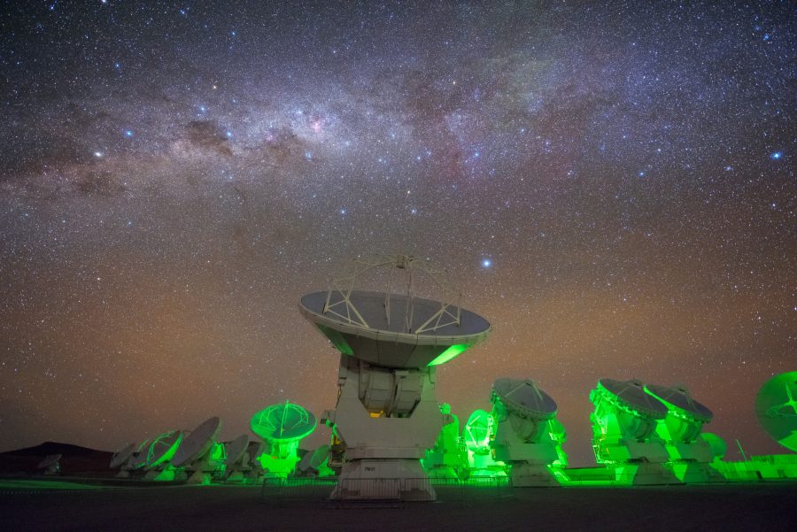 массив миллиметровых телескопов ALMA