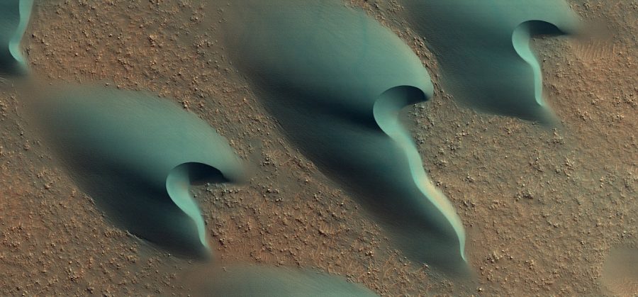 Барханы на Марсе
