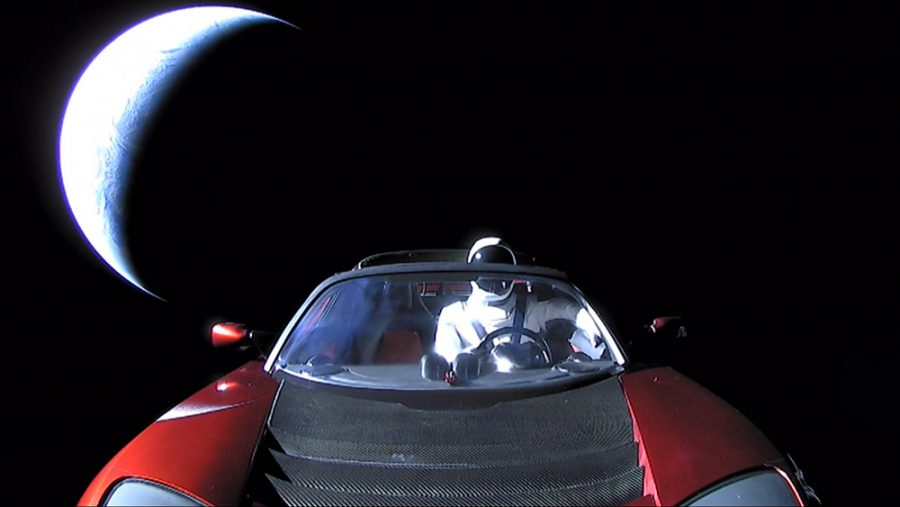 Tesla в космосе 